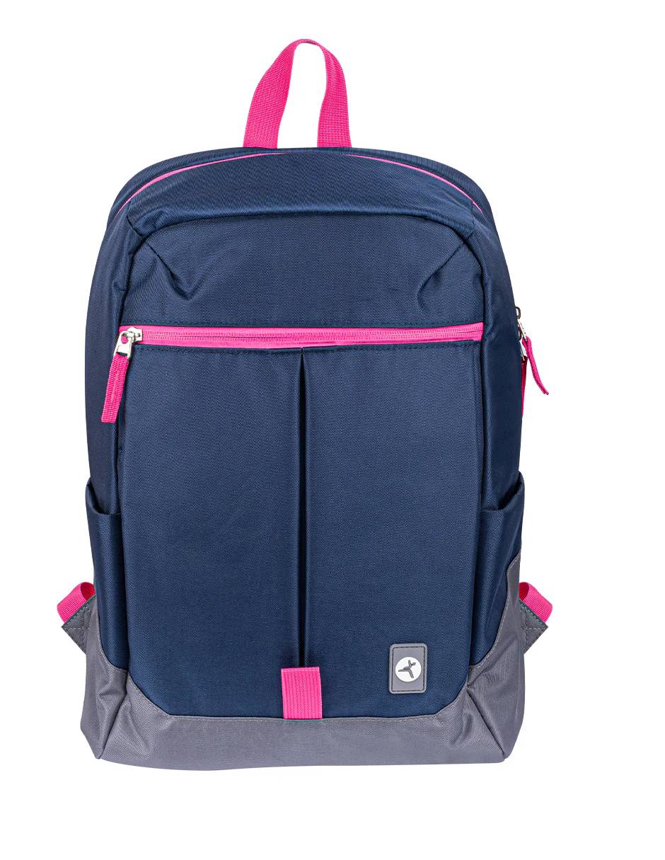 Backpack RAINBOW TZLBP26-A TECHZONE COLORS 16 - color Azul con detalles gris y rosa, 100 Poliester GARANTIA LIMITADA DE POR VIDA. Backpack RAINBOW TZLBP26-A TECHZONE COLORS 16 - color Azul con detalles gris y rosa, 100 Poliester GARANTIA LIMITADA DE POR VIDA.